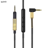 QUIM 2 5mm to 3 5mm Earphone Cable for HD598 HD599 HD558 HD518 HD599 Headset Cord Wear resistant Hea
