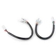 3-Wire Front Turn Signal Splitter Harness Y-Adapter For Yamaha R1 R3 R6 FZ07 FZ09