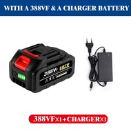 จัดส่งฟรี)388vf 928vf 3 Mos และแบตเตอรี่30000MAh 21V แบบชาร์จได้【จอแสดงผลดิจิตอล】แบตเตอรี่ลิเธียมไออ