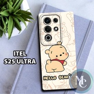 CC23 Flexible rubber softcase for ITEL S25 Ultra/ Cartoon Motif ITEL S25 Ultra/kesing ITEL S25 Ultra