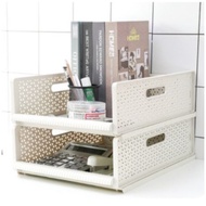 Wardrobe Storage Closet Storage Layered Partitions Drawer Storage Box Clothes Storage Basket Rack 衣橱