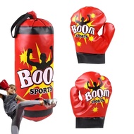 Kids Punching Bag Children's Boxing Sandbag And Boxing Gloves Sandbag Boxing Training Equipment For Kids Teens Practice Kicking