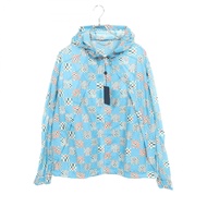 【二手】LOUIS VUITTONDamier 棋盤格印花連帽尼龍夾克 RM211 ZWT HKB85W 男士二手 B
