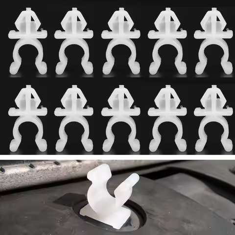 10x Bonnet Hood Rod Holder Clip For Nissan 240sx 370z Pathfinder Patrol GQ Navara Skyline GTR GTST S