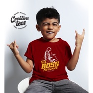 VARISU VIJAY T-SHIRT  'The BOSS returns'  for kids / Thalapathy Vijay Tshirt for kids / Kids Vijay T