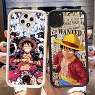 DJ-36 One Piece Luffy Silicone Casing black and white for Xiaomi Redmi Note poco M2 9 8 9S Pro Max