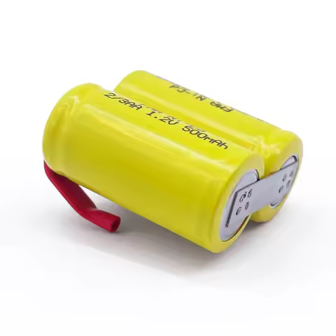 High Capacity 600-900mAh Ni-Cd Battery 2.4V 2/3AA or AA Rechargeable for Reming-ton Barba Trimmer Sh