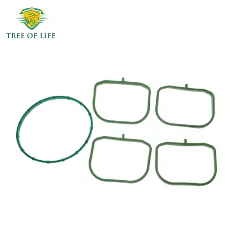 5PCSEngine Intake Manifold Gasket Seal LF01-13-111 For Mazda 3 5 6 2.0/2.4L Ford C-Max Fiesta Focus 