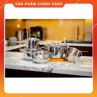 WMF ASTORIA 5 pot set Piece (3 pots, 1 pot, 1 pan)