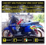 TEM RỜI MIO FINO CLASSICO MẪU R THÁI LAN DÁN XE XANH