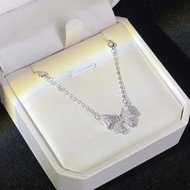 rantai silver rantai nama rantai silver 925 original Perak tulen 999 sterling silver berlian penuh k