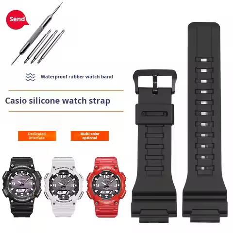 Silicone Watch Strap For Casio G-SHOCK small square DW-291H DW-290 W-218H/219H A158 modified Men Rub