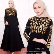 Anty Abaya Premium Gamis Saudi Maxi Arab Dress Turkey Baju Muslim