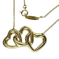 蒂芙尼 (TIFFANY & Co.)/Tiffany 三心項鍊，18K 金，5.7 克，41.0 厘米，女士款 [二手]