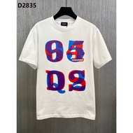 dsquared2 Short Sleeve T-Shirt - Pure Cotton with Number Print