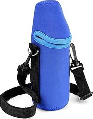 Linkidea Neoprene Water Bottle Sleeve for 16.9 Fl Oz Bottled Water, Compatible with Smartwater, Evia