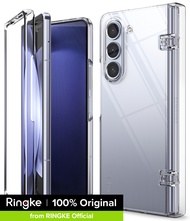Ringke เคสบานพับบางเข้ากันได้กับ Samsung Galaxy Z Fold 5 PC แข็งบางพิเศษ [บานพับในตัว] เคสโทรศัพท์โป