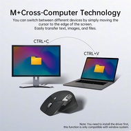 <SJ>New Rapoo MT760L Rechargeable Multi-mode Wireless Mouse Easy-Switch between Bluetooth-compatible