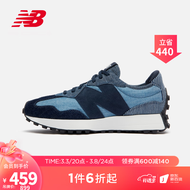 NEW BALANCE NB官方男鞋女鞋327系列MS327PB户外露营运动鞋休闲鞋 牛仔色 MS327PA 40.5(脚长25.5cm)