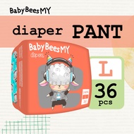 BabyBeesMY Diapers SUPER Comfortable Pull-up Pants - Leak-proof baby diapers S/M/L/XL/XXL - diapers 