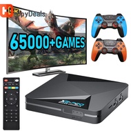 Retro Video Game Console TV Box with 65000+ Games 4K UHD Output Video Game Console for Android 9.0 /