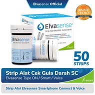 Strip Alat Cek Gula Darah Elvasense - Isi 50 Strip