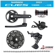 SHIMANO CUES U6000 10 11 Speed MTB Groupset 1x10 Drivetrain LG400 11-48T Cassette (Upgrade Deore M41