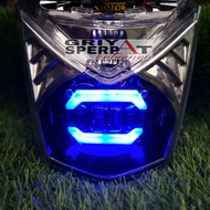 LAMPU DEPAN DAYMAKER LED BEAT FI 2012-2015