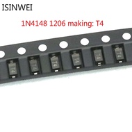 50pcs SMD Diode 1N4148 1N4148WS Making:T4 SOD-123 1206 IN4148 Switching Diode