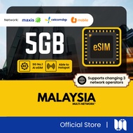 【🇲🇾 Malaysia eSIM】【5GB High Speed】【Celcomdigi Maxis UMobile】Malaysia eSIM Travel eSIM Malaysia Fast 