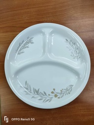 🔥BIG SALE 🔥Corelle Divided plate 26 cm Silver crown 🔥