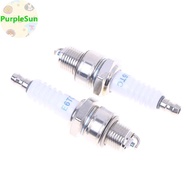 PurpleSun 1/3 Pcs Brand New Motorcycle Spark Plug E6TC For Scooter Moped  Part Replacement Accessori