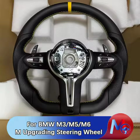 M Upgrated Steering Wheel Durable For BMW G30 M5 F10 F11 F18 F06 F12 F13 M3 M5 M6 F03 F90 F91 F92 F9