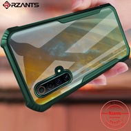 Rzants สำหรับ Realme X50 X3 SuperZoom Hard Soft Casing【Blade】Hybrid กันกระแทก Slim Crystal Clear Double Anti Drop Protection เกราะด้านหลังพีซีชนิดแข็งยืดหยุ่นกรอบ TPU กันชน