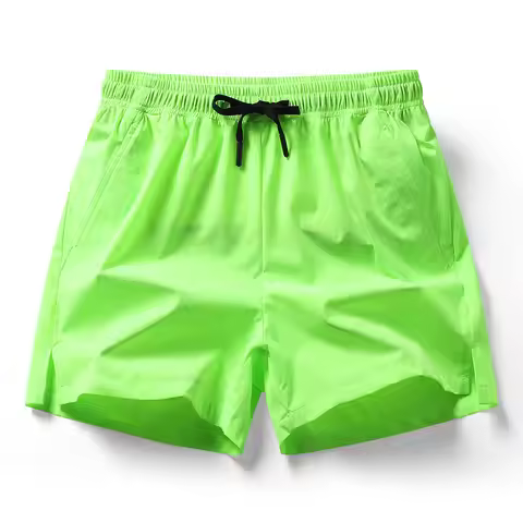 Shorts men's summer new Korean style trendy three-quarter pants loose sports elastic three-quarter p