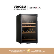 EUROVIN ตู้แช่ไวน์ 35 ขวด 1 อุณหภูมิ Free Standing รุ่น EUR-29V303
