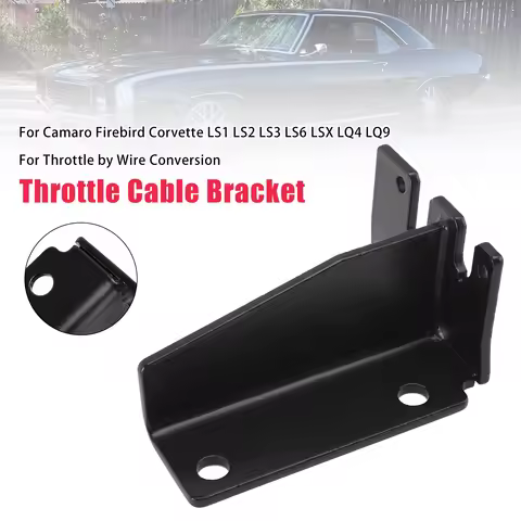 Areyourshop Throttle Cable Bracket for LS1 LS2 LS3 LS6 LSX LQ4 LQ9 Throttle by Wire Conversion