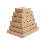 ️ Carton box corrugated packaging Kraft Brown Kraft Mailer Corrugated Box packaging b