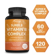 Vitamin B complex (vitamin B2, B3, B6, B9, folic acid, B12), supports immunity and energy, metabolis