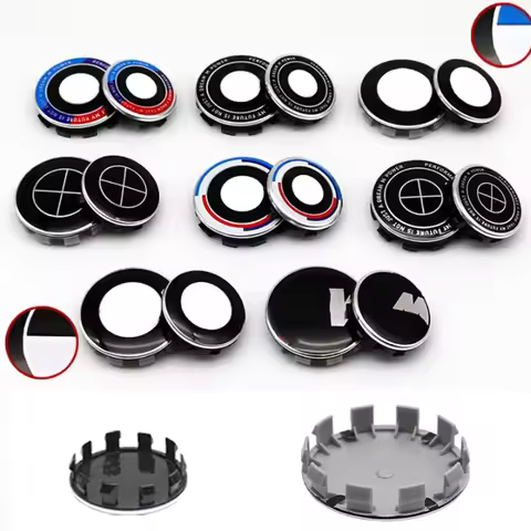 4Pcs 56mm 68mm Car Wheel Center Hub Caps Cover For Mazda E87 E30 E36 E46 E90 E91 E92 F34 G20 E60 E61