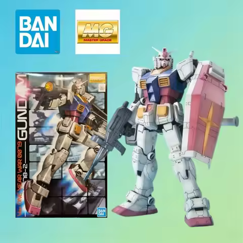 Bandai MG 1/100 RX-78-2 Gundam Ver. ONE YEAR WAR 0079 Mobile Suit Gundam Assembly Model Kit