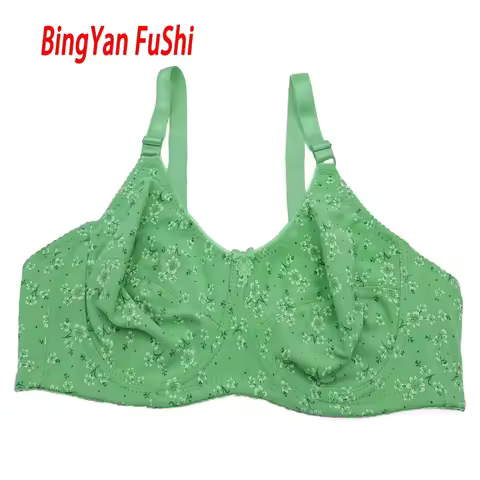 Women's Bra Top Plus Size 115C 115D 110E 110D 105C 105D 100C 100D 95C 95D 90C 90D 85D 85C Push up bh