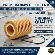 BMW Oil Filter 11427512300 E46 E39 E60 E36 X3 X5 Z4 M52 M54 Engine Penapis Minyak Hitam HU925/4X OX1