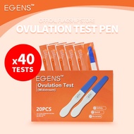 EGENS 40PCS LH Ovulation Test Midstream One Step Ovulation Test Kit Midstream Pen For Home Use