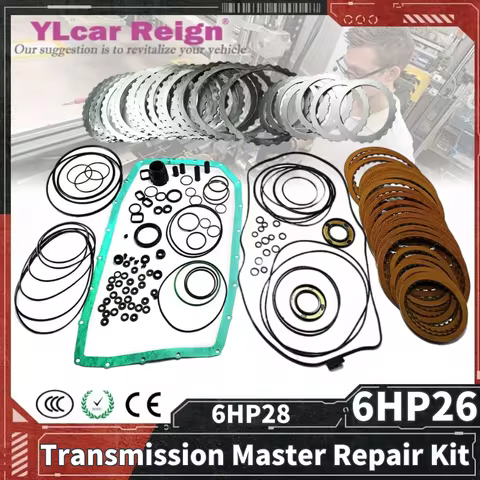 6HP26 6HP28 ZF6HP26 ZF6HP28 Transmission Master Repair Kit Oil Seals Gasket Friction Steel Plates Fo