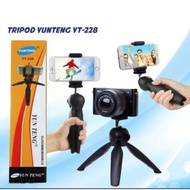 Yunteng tripod YT-228 TRIPOD YUNTENG MINI TONGSIS YUNTENG MINI YT-228+HOLDER U