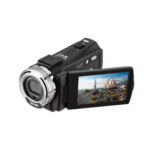 Vintage Camera 16x Digital Zoom Full HD 1080P Infrared Night Vision Camcorder ORDRO V12 Home Use Che