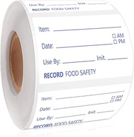 ASTIMESA Removable Food Labels for Containers, Waterproof Oil Resistant Freezer Labels Tape to Write