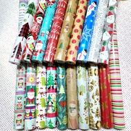 [5 Meter Roll] [WRP 14] Rolled Wrapping Paper | Gift Wrapper | Christmas Wrapping Paper |  X'mas Wrapping Paper  | Xmas