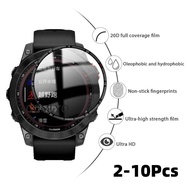 For Garmin Fenix E 8 7X 7S 7 6 Sapphire Pro 43mm 2-10Pcs 9H Tempered Glass Film For Garmin Epix Pro 